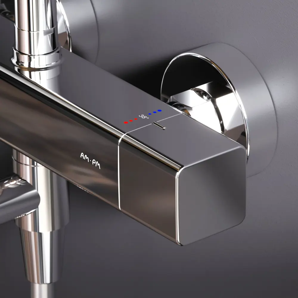 Душевая система AM.PM Flash с термостатом и 3 режимами подачи воды 89346523 STLM-0988796 - Вид №10