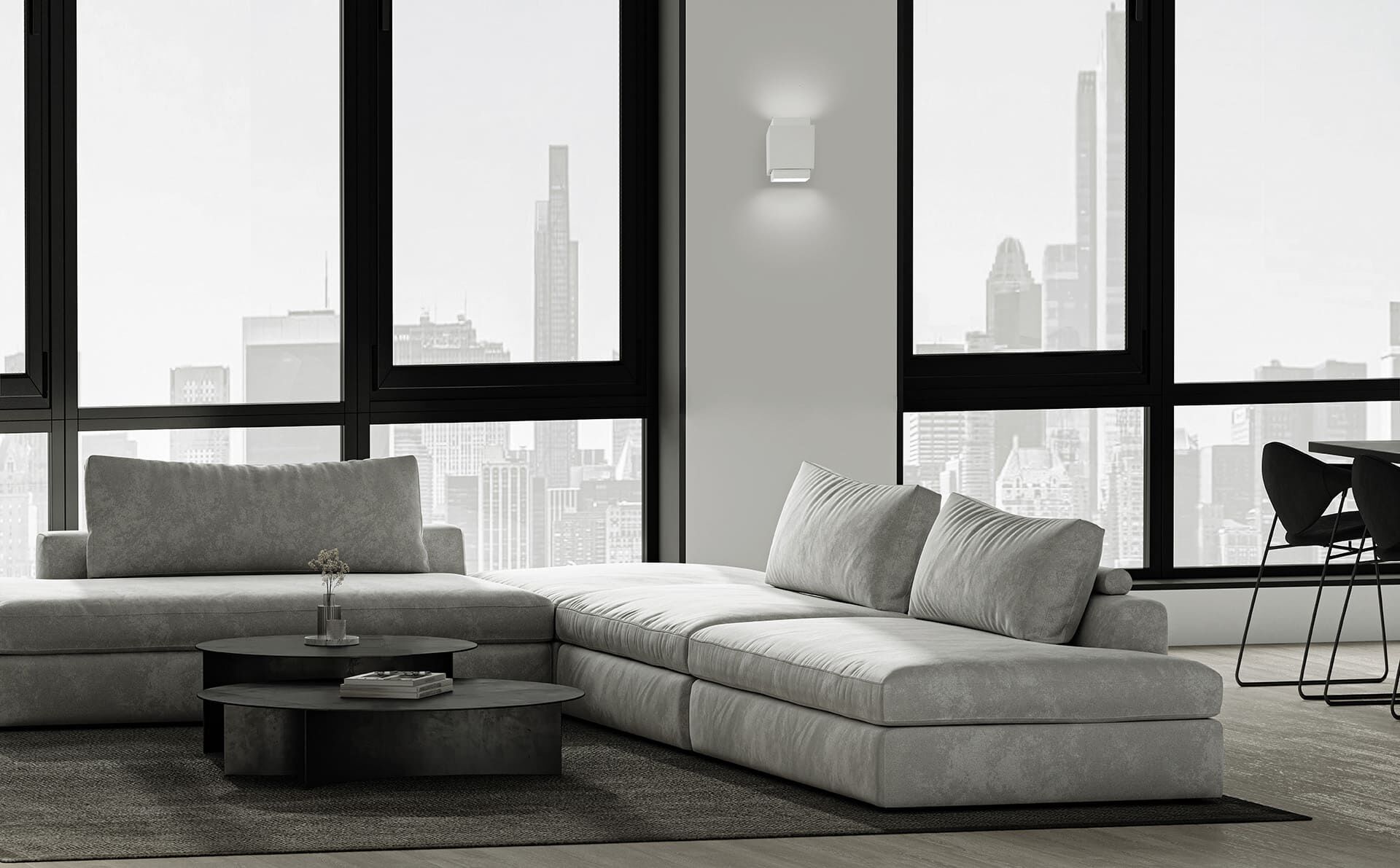 Гипсовая настенная лампа Tecnico SYME QUADRATA ARCH-00086981 - Вид №8