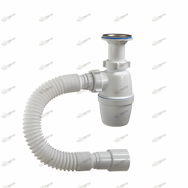 Сифон 1 1/2 40 с гибкой трубой А-40029 (О) А-40029 ОРИО 151657