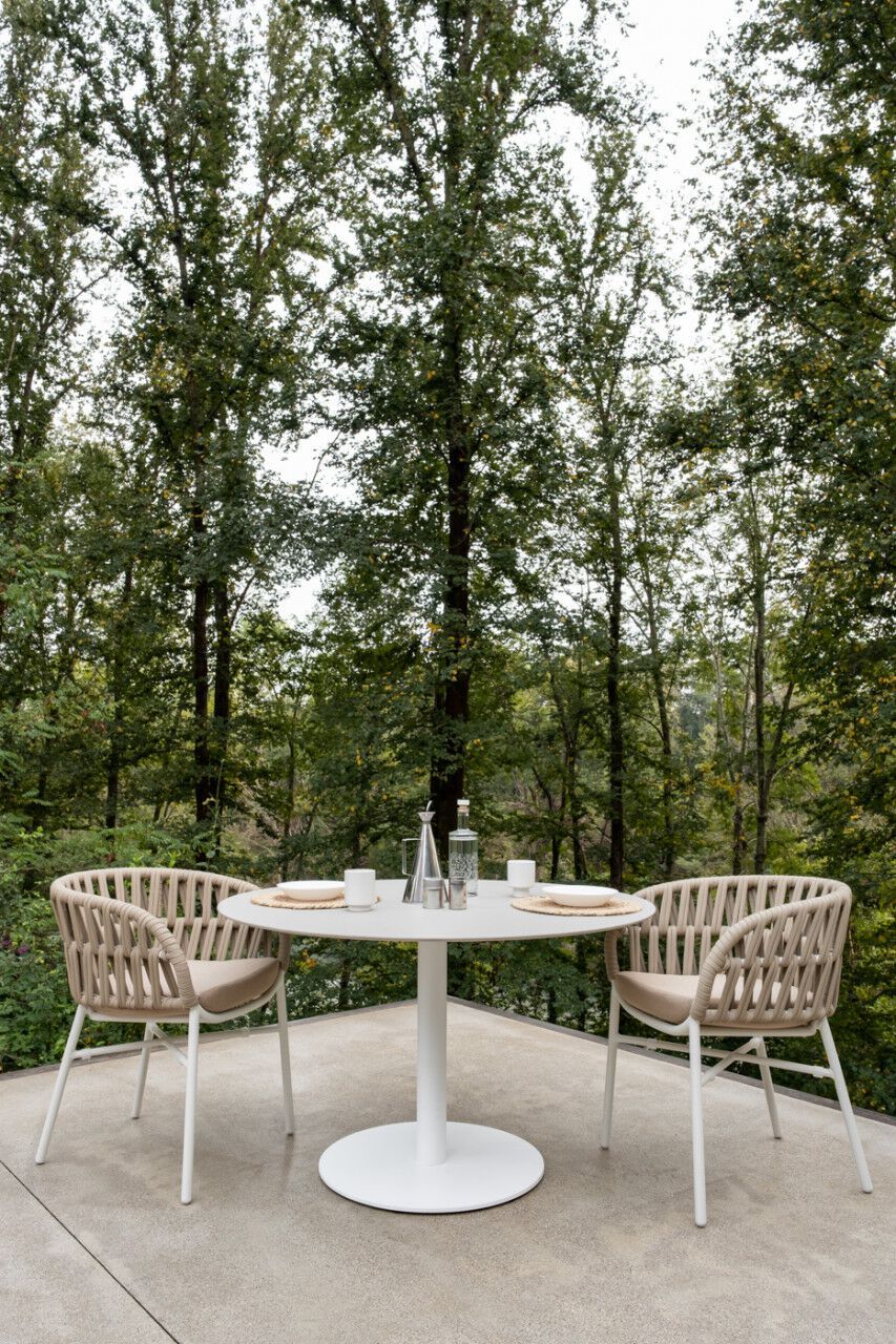 Штабелируемый садовый стул с подлокотниками DRIGANI Drop ARCH-00044870 - Вид №18