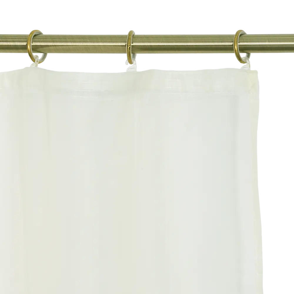 Тюль Вуаль Экру 140х180 см на ленте ТОРГОВЫЙ ДОМ ТЕКСТИЛЬ STLM-2168926 - Вид №2