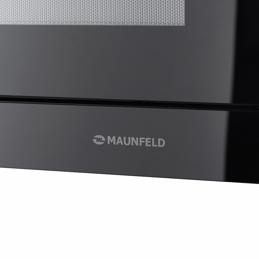 MBMO.20.1PGB Встраиваемая микроволновая печь jbmo.20.5grbg/ 60 см, 595x343,5x388 мм, механическое управление, 20 л, 1250 вт, черный цвет Maunfeld Santreyd  - Вид №4