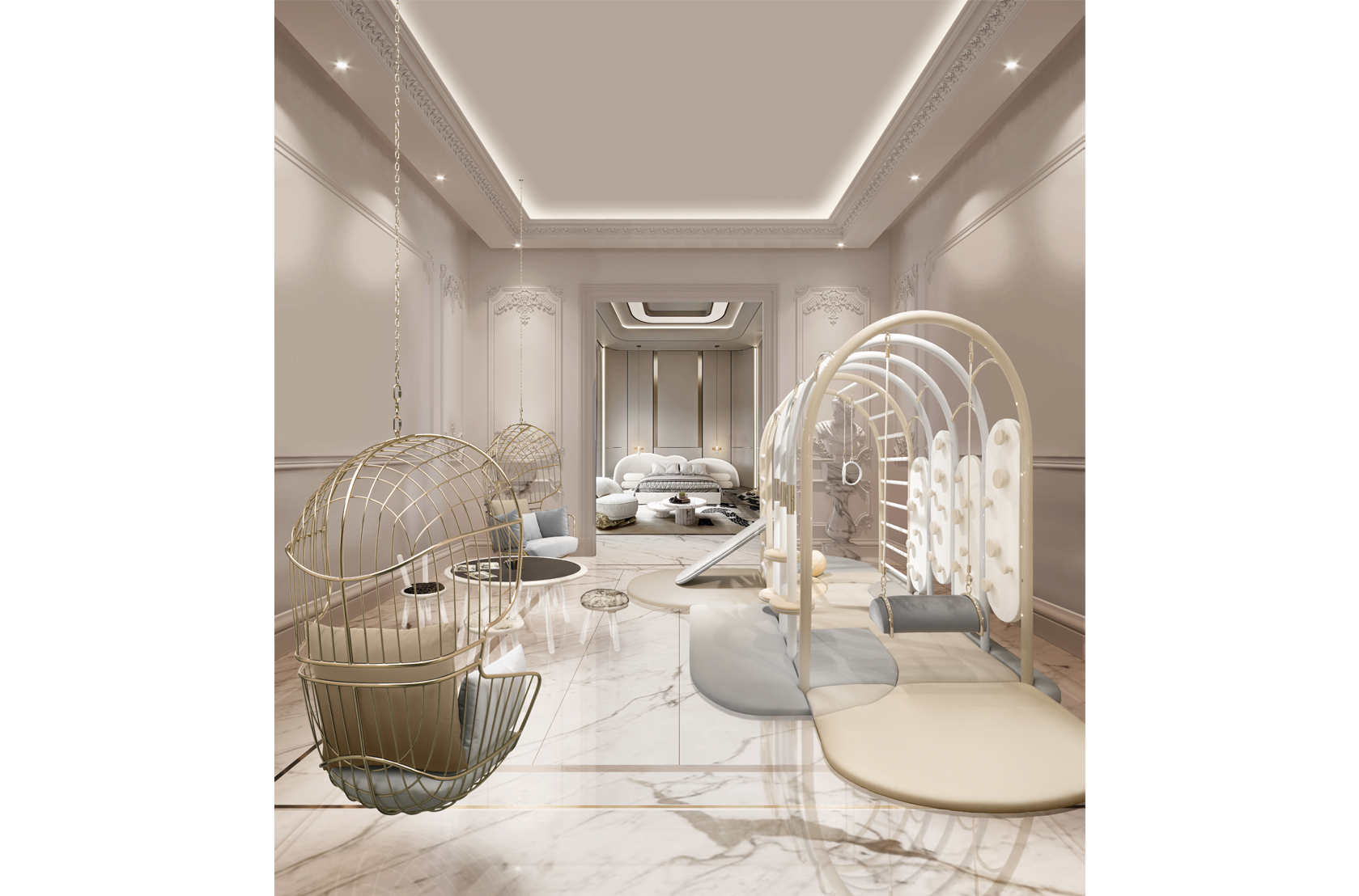 CIST537 Детское подвесное кресло Нодо Circu  - Вид №5