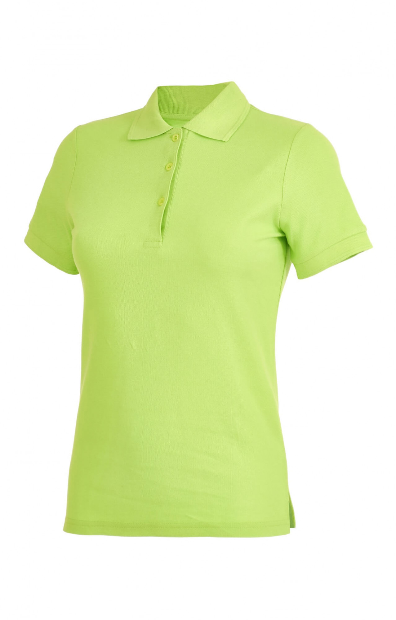 62178 Тенниска-поло женская салатовая LUXE  Одежда для салонов красоты  размер L 