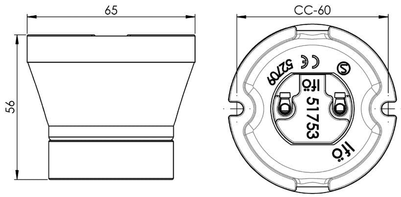 Китай держатель лампы Ifö Electric Basic ARCH-00037520 - Вид №2