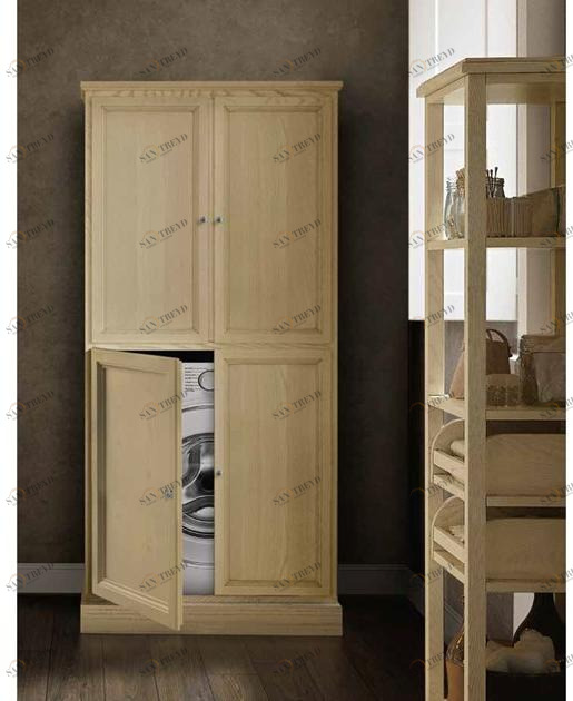 Cerasa Напольный деревянный шкаф для ванной с дверцами Paestum sun-id-1433181