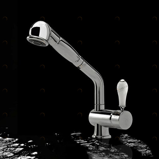 Смеситель однорычажный 7MAODC01 Geda Nextage Antico с поворотным изливом и душем