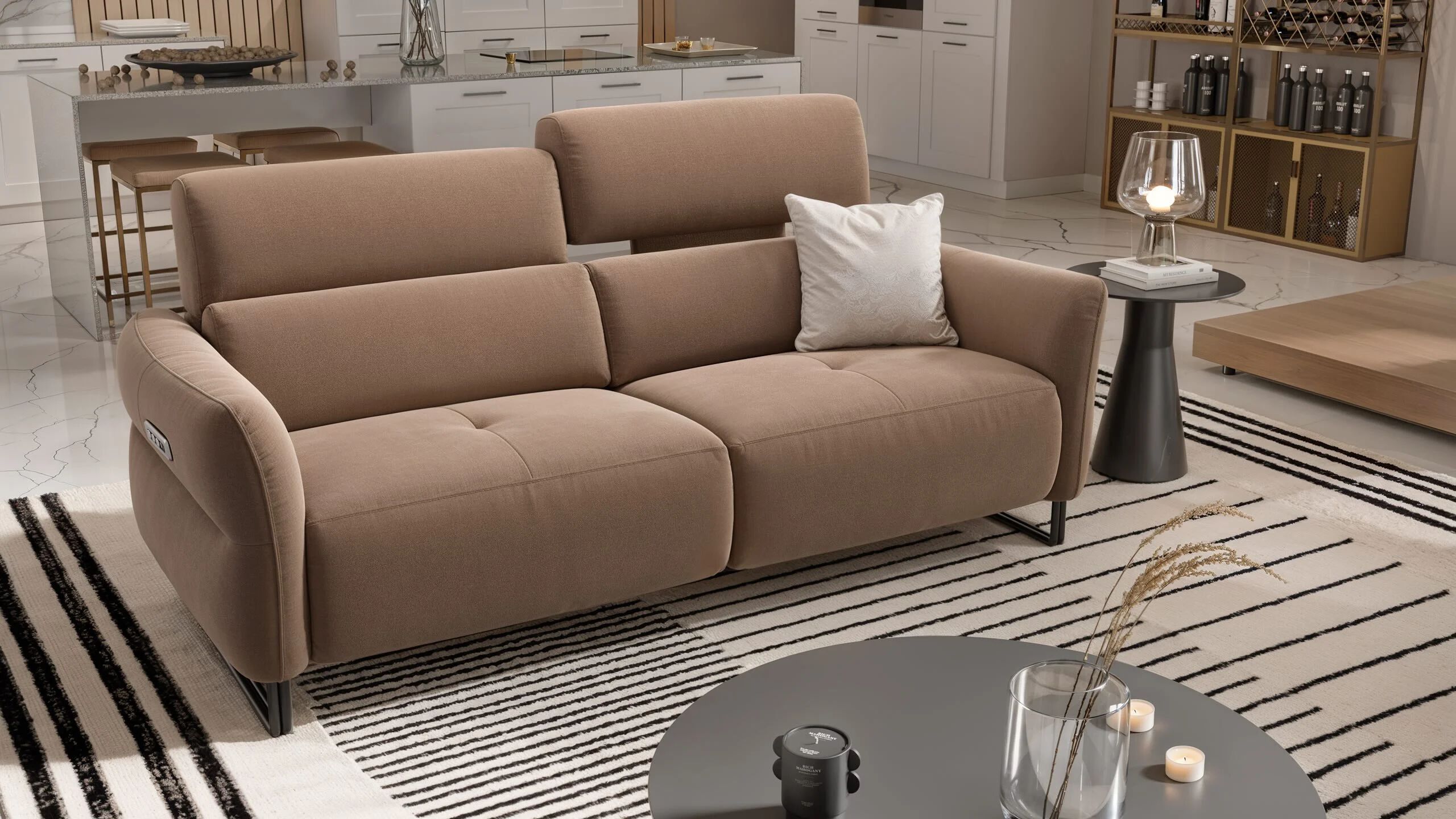 3-местный тканевый диван Sofanella Luna ARCH-00124686 - Вид №5