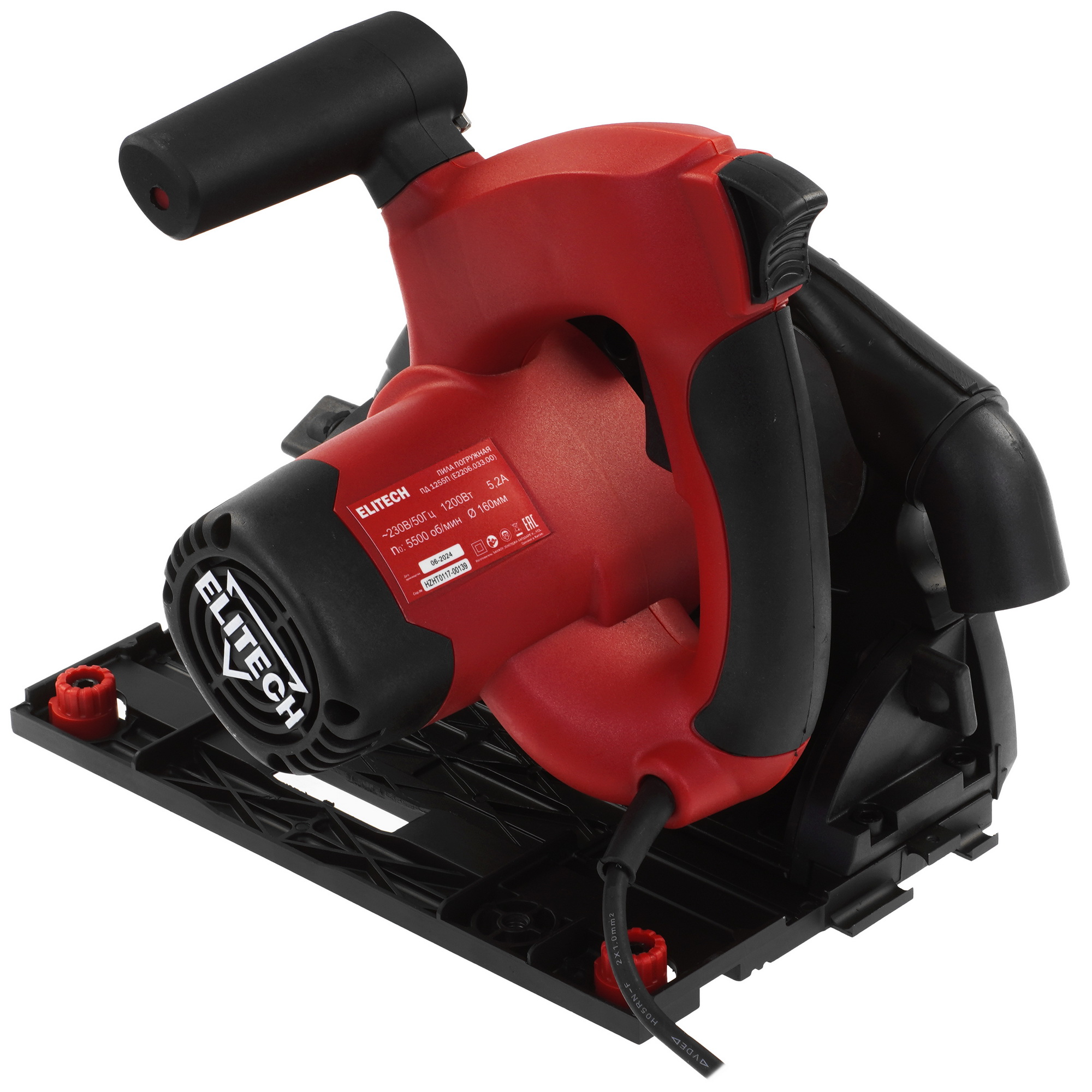 Пила дисковая ELITECH ПД 1255П 5610344 STDN-0025626 - Вид №1