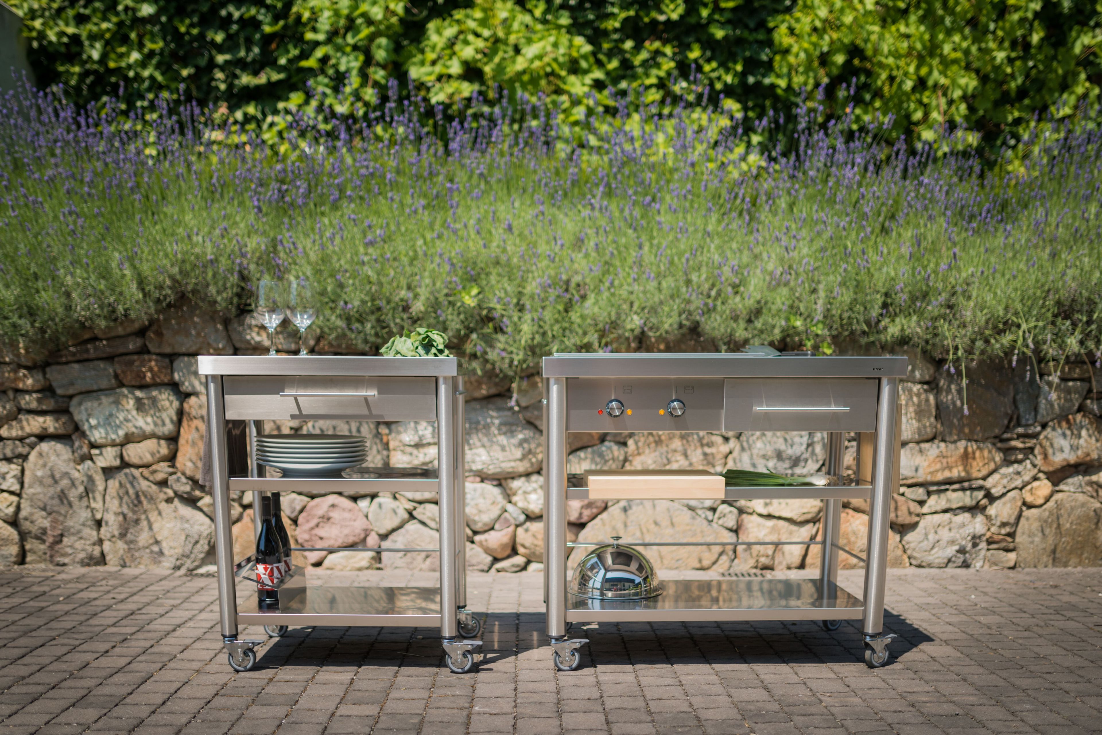 Отдельно стоящий кухонный модуль из нержавеющей стали с плитой теппаньяки JOKODOMUS Auxilium ARCH-00030768 - Вид №4