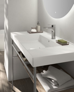 Керамический консольный умывальник