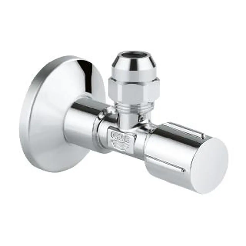 Вентиль запорный Grohe DN15 PN10 1/2"x3/8" НР ручка барашек латунь 81972309 STLM-2192511  - Вид №3