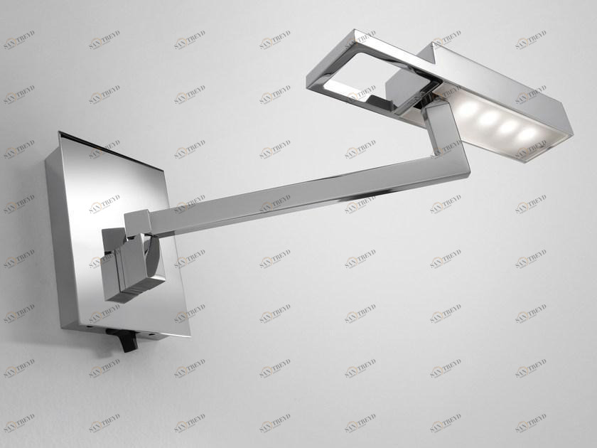 BOVER Настенный светильник из металла с гибким кронштейном Spock sun-id-1503894