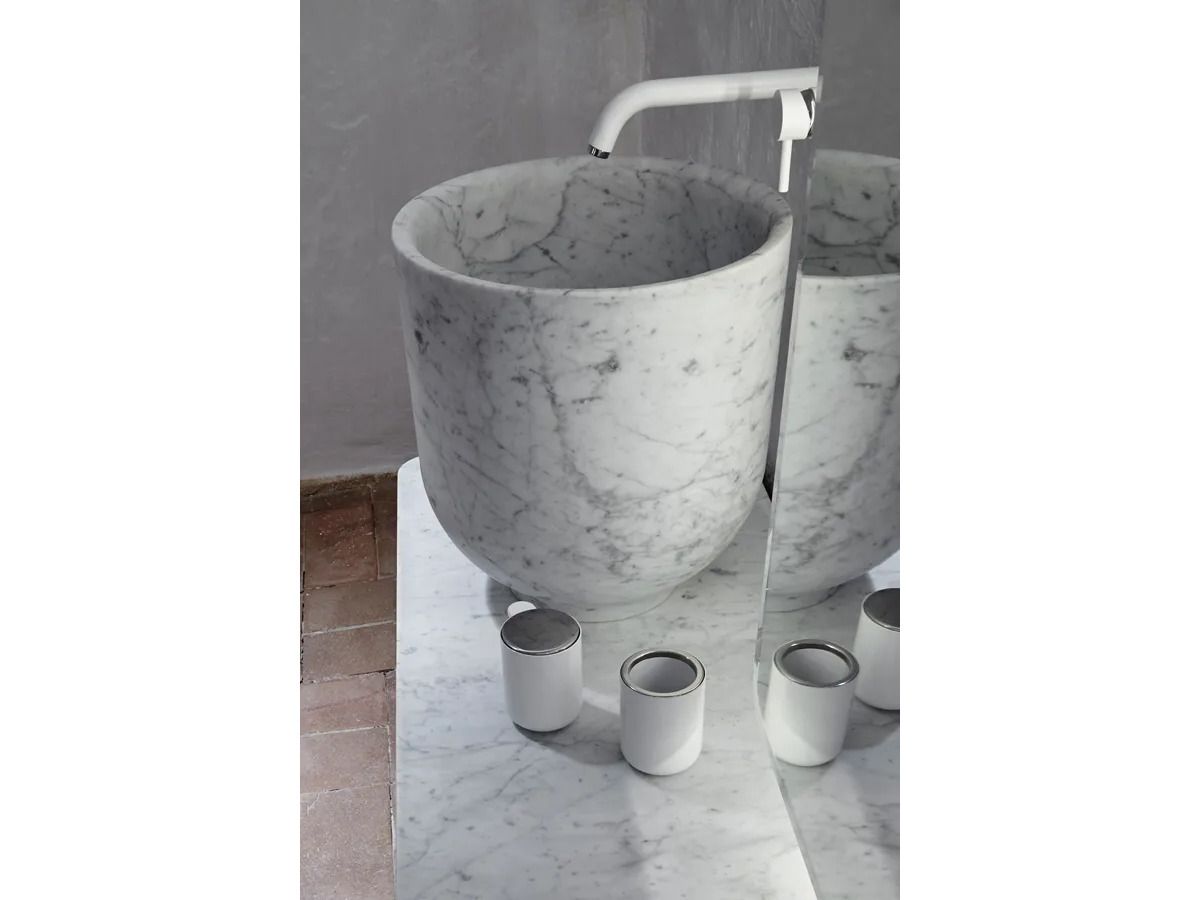 Мраморная раковина с одной круглой столешницей Inbani ORIGIN ARCH-00121922 - Вид №6