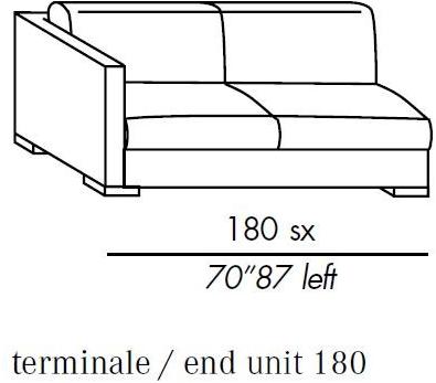 Meridiani Модульный тканевый диван Belmon sun-id-1454132 - Вид №4