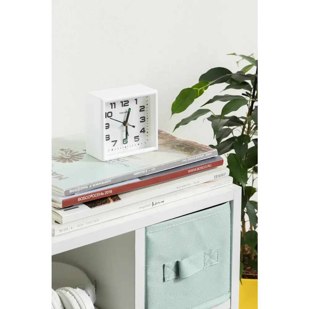 Будильник цвет белый TROYKATIME STLM-2101949 - Вид №6