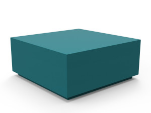 Квадратный пуф из пены QM