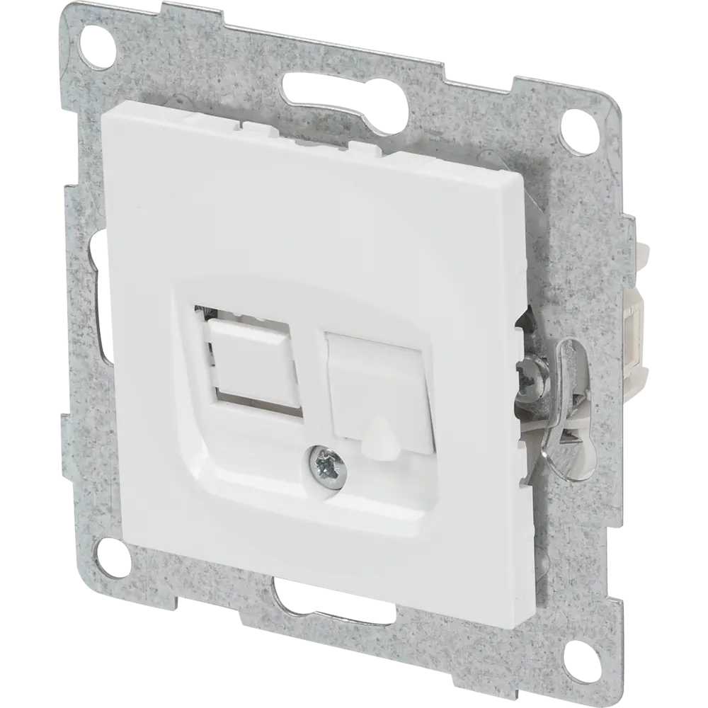 Телефонная розетка GUSI Electric Ugra RJ12 для модемов и факсов 83864409 STLM-0045194