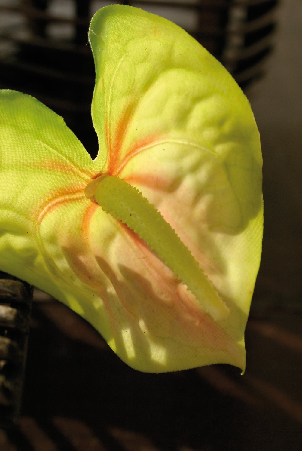 2295 883 a2 Искусственный цветок фламинго, 51 см, зеленый H-andreas  - Вид №3