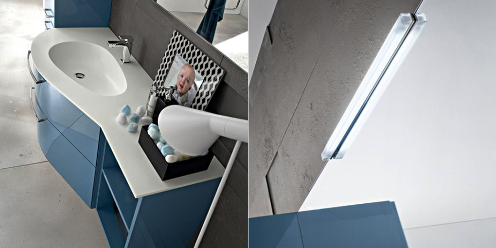 Комплект мебели для ванной комнаты Play 2012 106-107 Cerasa Play PLAY2012106107 - Вид №1