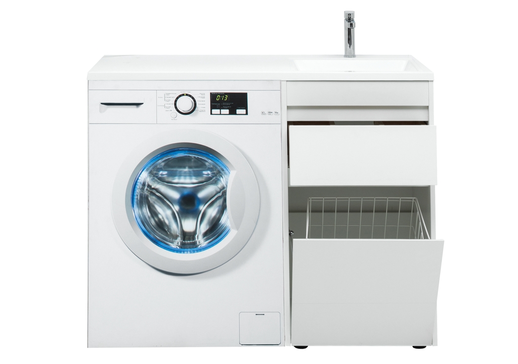 Тумба с раковиной Aquanet Токио 110 R белый (напольная, 1 ящик) 0023928900235498 - Вид №13