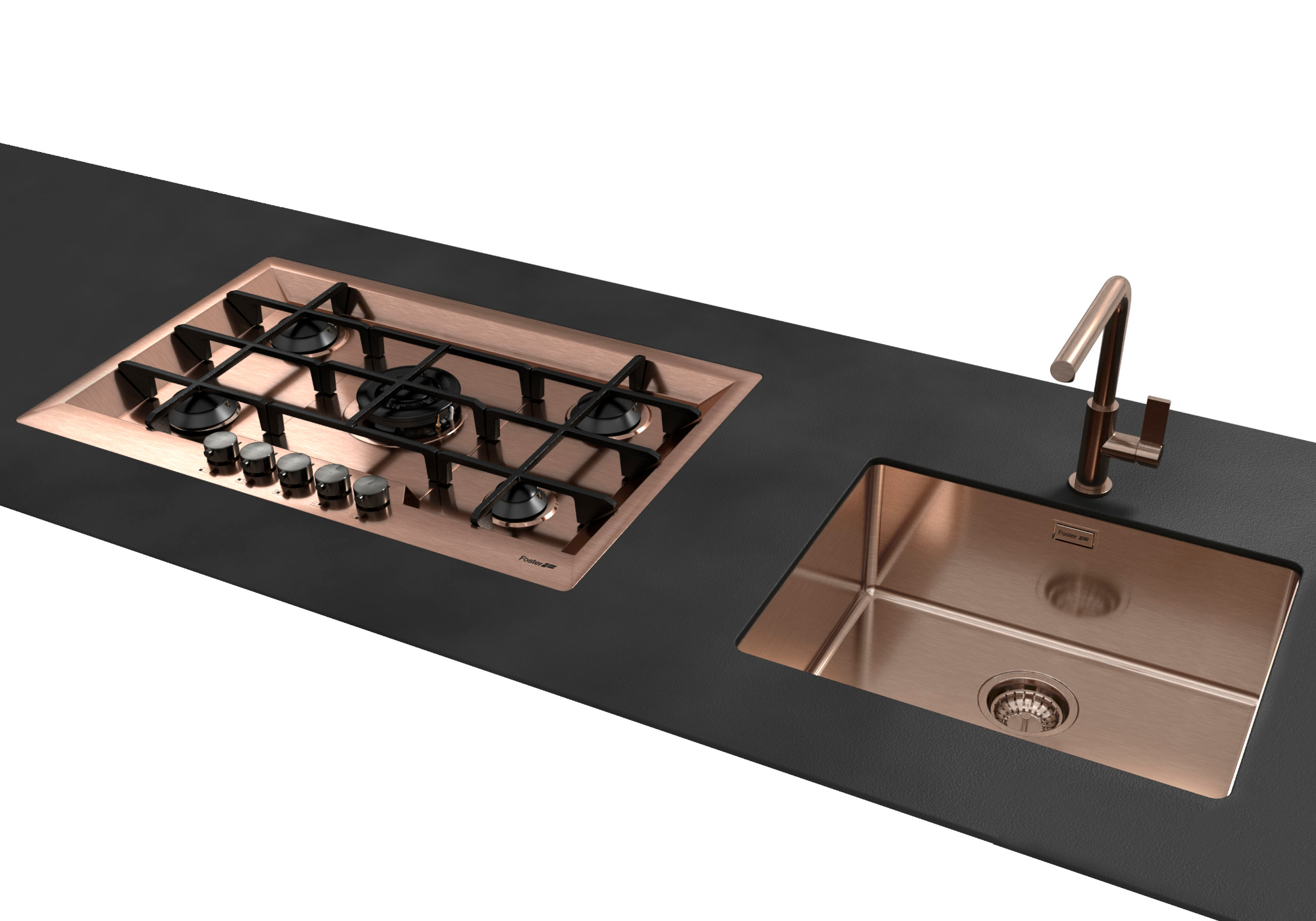 7601866 Варочная панель KE Copper 7601866 Fosterspa  - Вид №3
