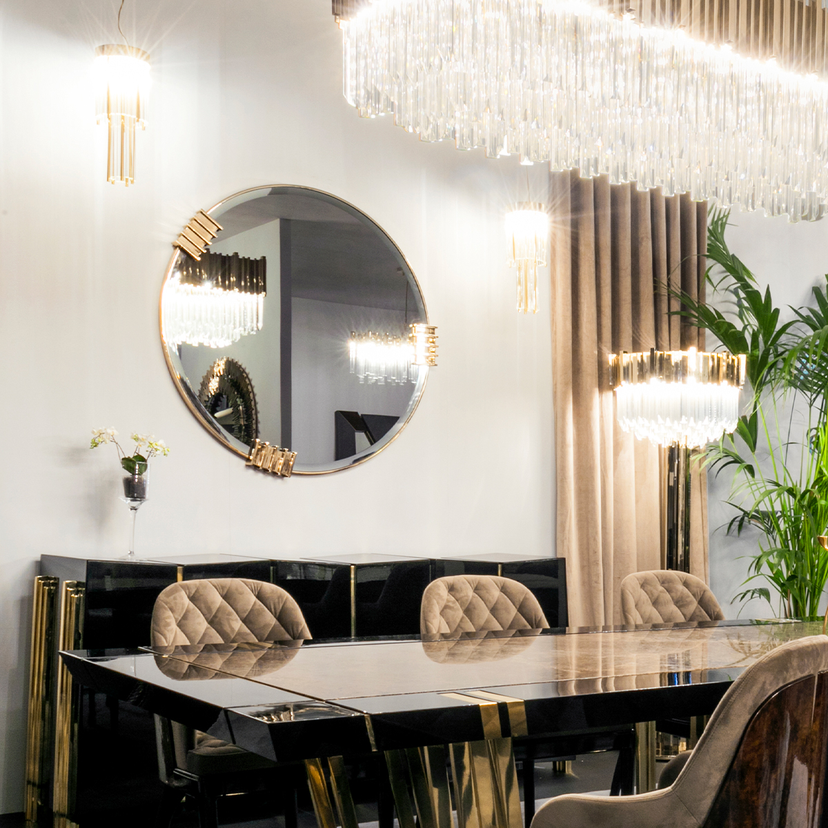 Зеркала Vertigo Mirror Covethouse LUXXU  - Вид №1