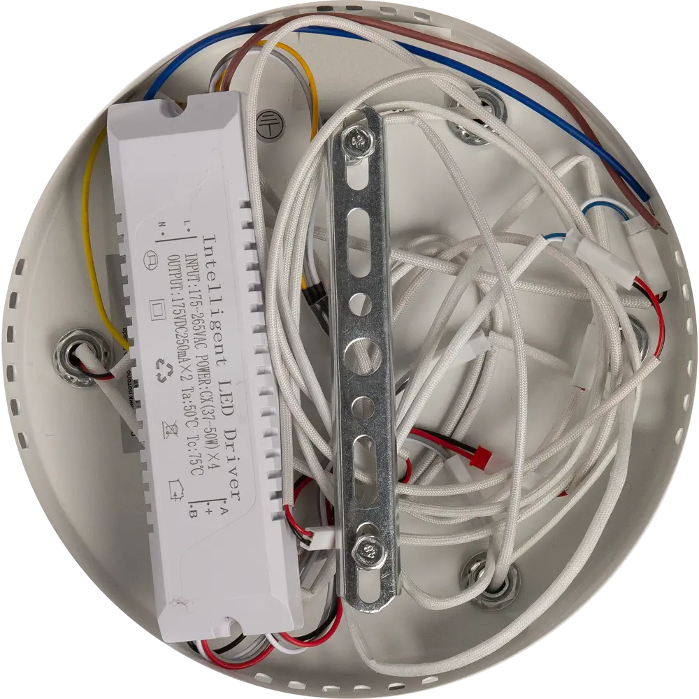 Люстра потолочная светодиодная Escada 10218/6LED 85W с пультом управления, 22 м², регулируемый белый свет, цвет белый STLM-2089098 - Вид №9