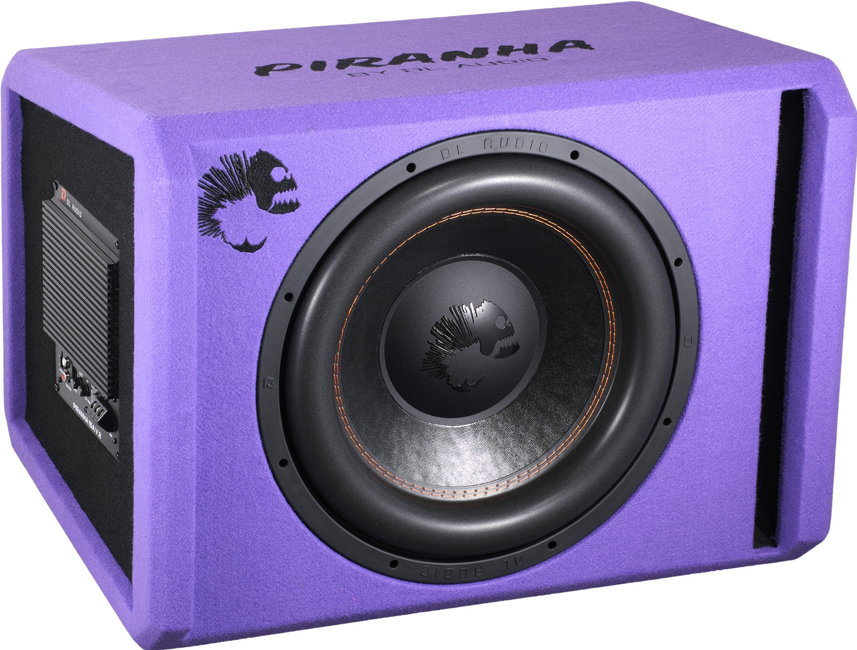 9285832 Автосабвуфер активный DL Audio Piranha 15A V.2 Purple STDN-0084310