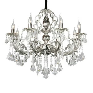 Подвесная люстра Omnilux OML-77713-08 OMNILUX ДИЗАЙНЕРСКИЕ 186218 Серебро