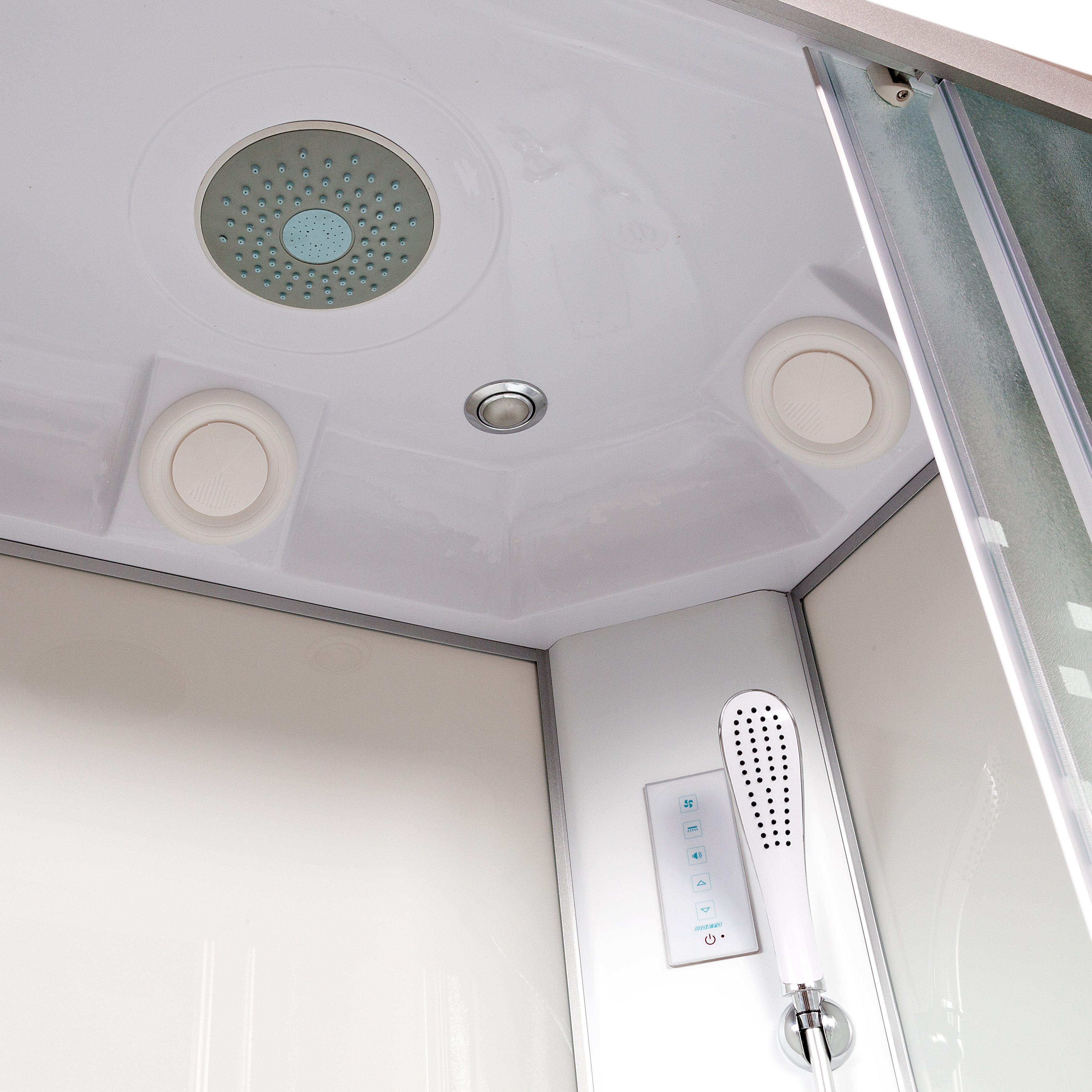 BМ1510 с электрикой BLACK Душевая кабина DETO Серия ВМ L 902 L с электрикой - Вид №5