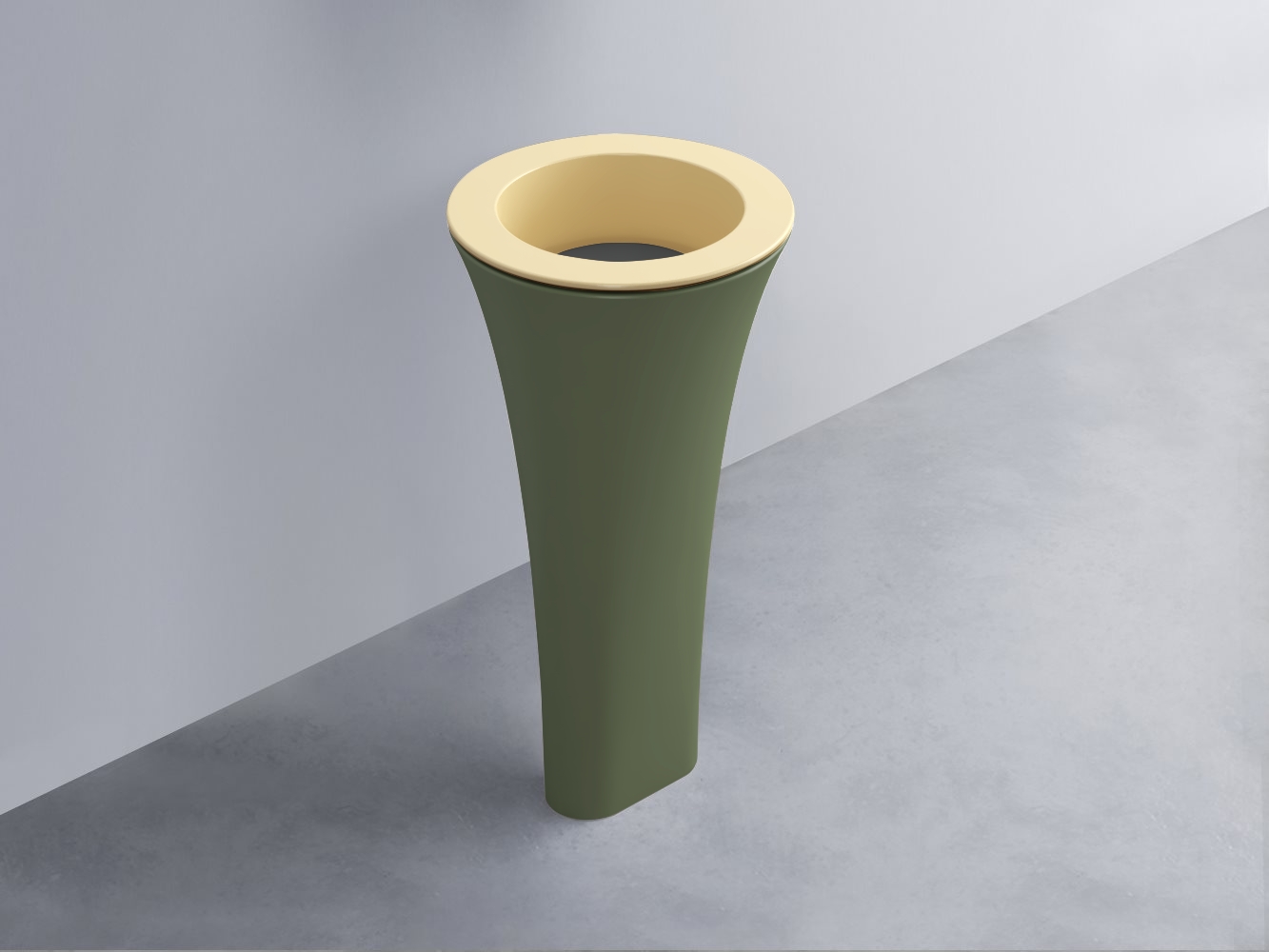 AMLA45-CN+AMPILT-CM+AMCOLT-AG Раковина Amedeo Tondo отдельностоящая cielo Enjoy + Amedeo Ceramica Cielo