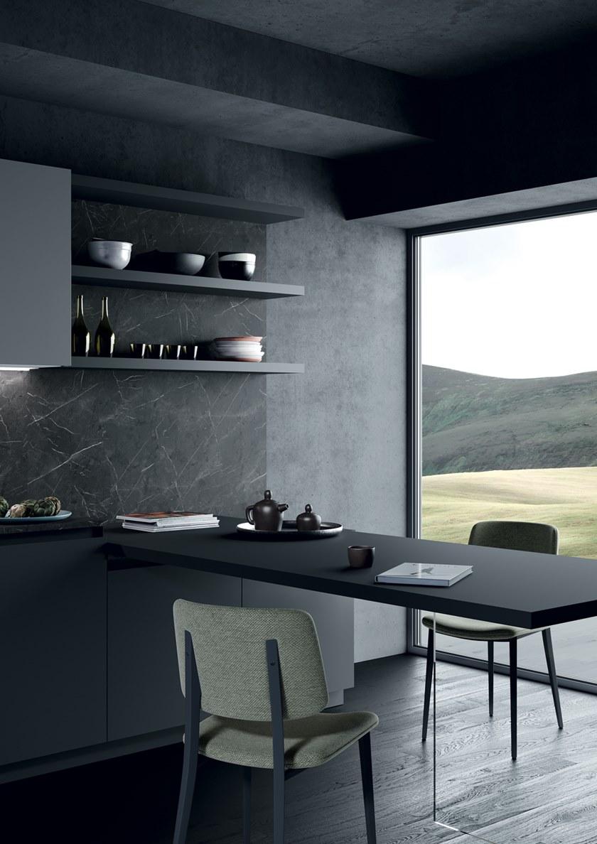 Febal Casa Кухня из меламина с полуостровом sun-id-1511089 - Вид №6