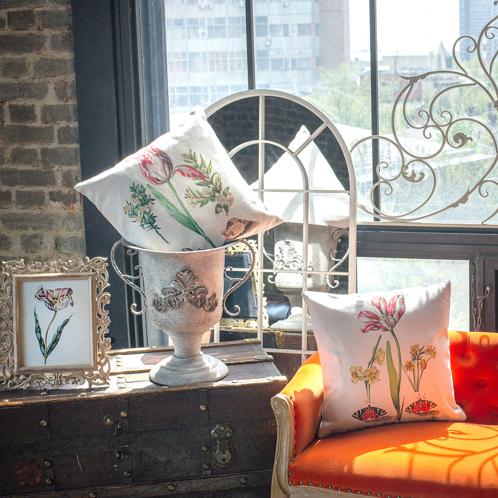 2719186 Интерьерная подушка «Ботаническое барокко», версия 6 Object Desire  - Вид №2