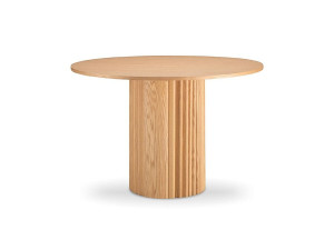 Круглый деревянный журнальный столик