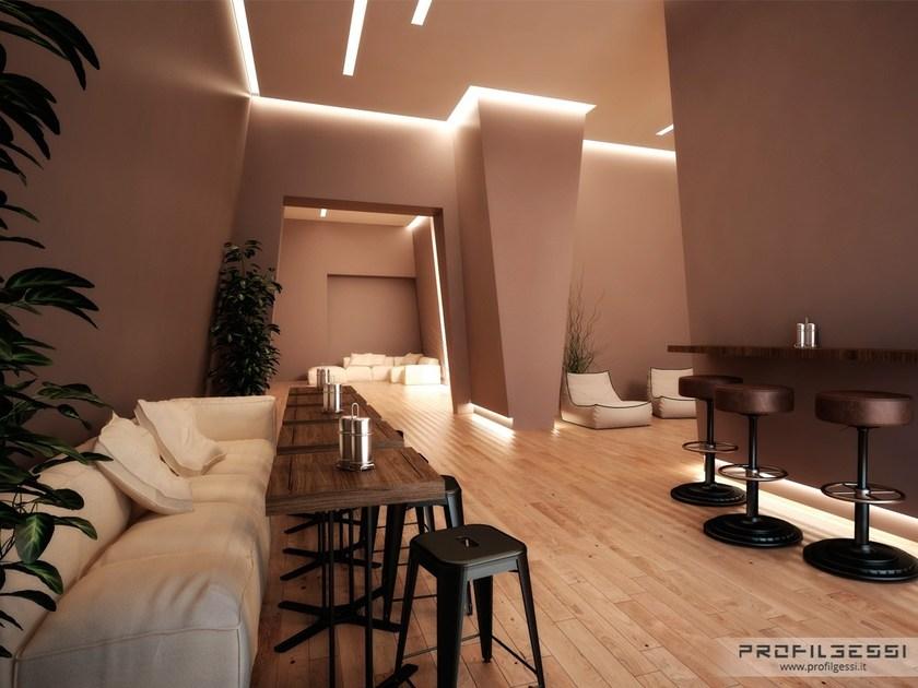 Profilgessi 2 плоских светодиодных профиля с отраженным светом Illuminazione sun-id-1432786 - Вид №2