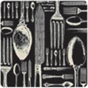 10608635 Harman Набор из 6 подставок 10х10см (черный) Пробка