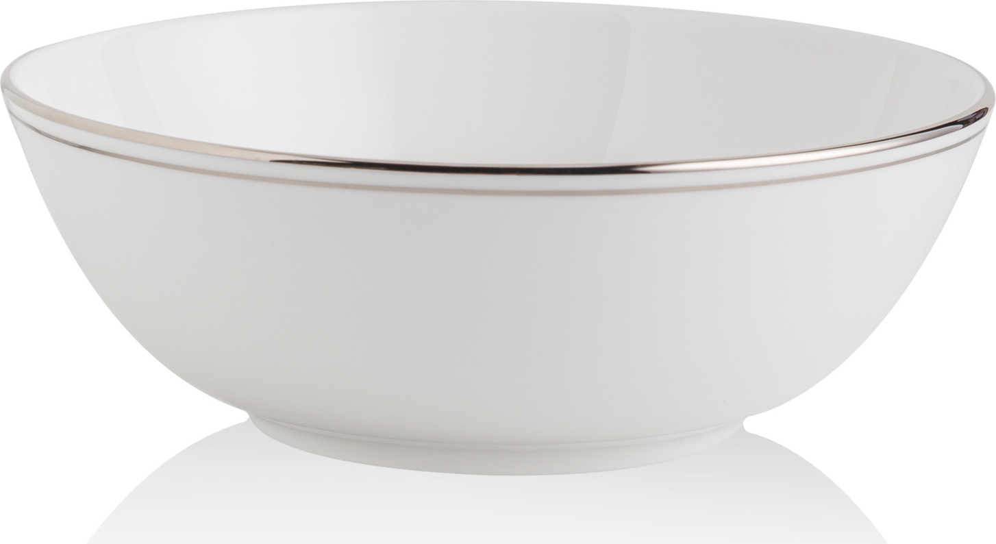 10638750 Lenox Салатник индивидуальный Lenox "Федеральный,платиновый кант" 16,5см Фарфор костяной 