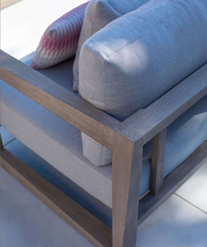 3-местный садовый диван Sunbrella® Les Jardins® Skaal ARCH-00117772 - Вид №1