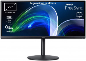 UM.RB2EE.005 cb292cubmiiprx 29" 2560x1080, 75 hz, 250nit/ 2xhdmi(2.0)+1xdp(1.4)+audioout/ black Acer Acer CB2