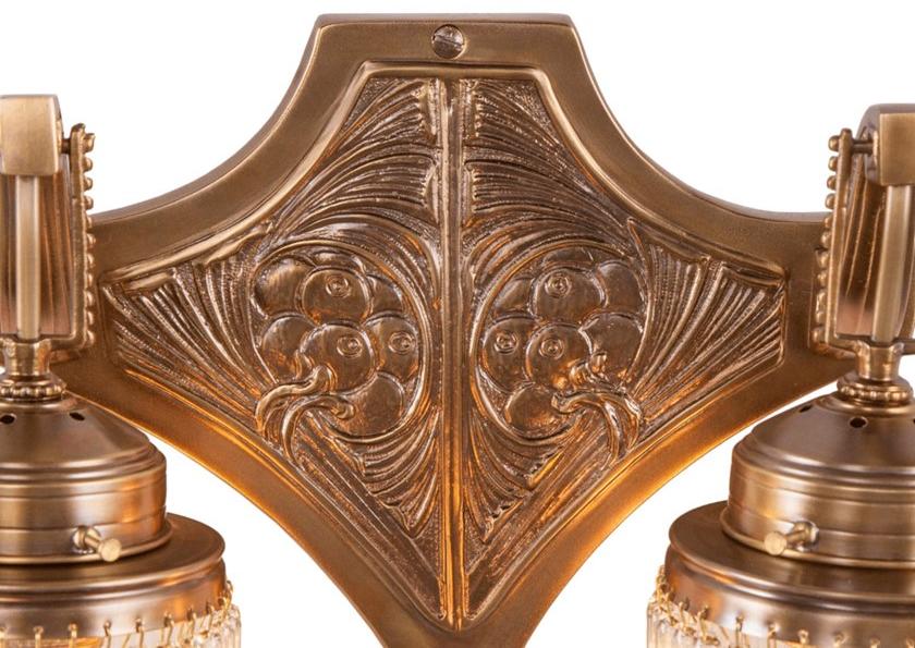 Patinas Lighting Бра ручной работы из латуни Triest sun-id-1385967 - Вид №2