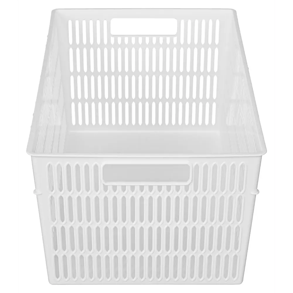 Контейнер Econova Симплифай 14.6x13.8x27.4 см 6 л полипропилен без крышки цвет белый Simplify STLM-2200408 - Вид №1