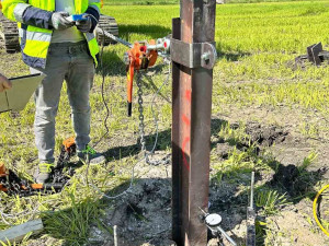 Интегрированная система испытаний POT на стальных профилях