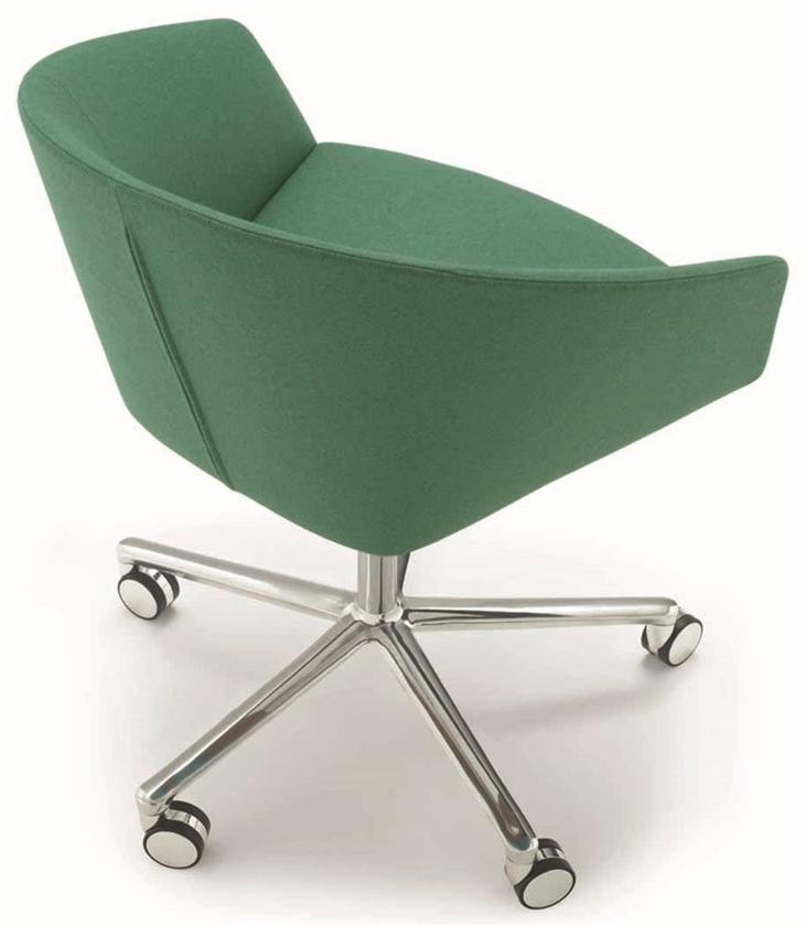 Andreu World Вращающееся офисное кресло с 5 спицами Brandy So3000 - Вид №1