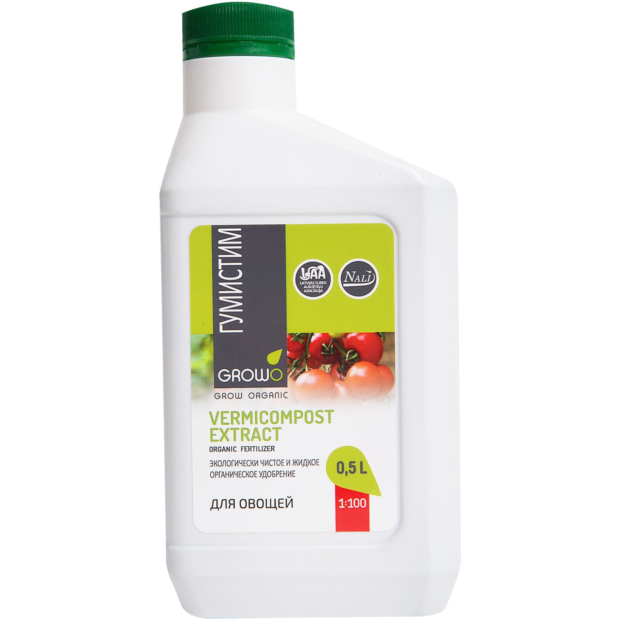 81975401 Удобрение вермикомпост (биогумус) Гумистим «Для овощей», 0.5 л Santreyd 