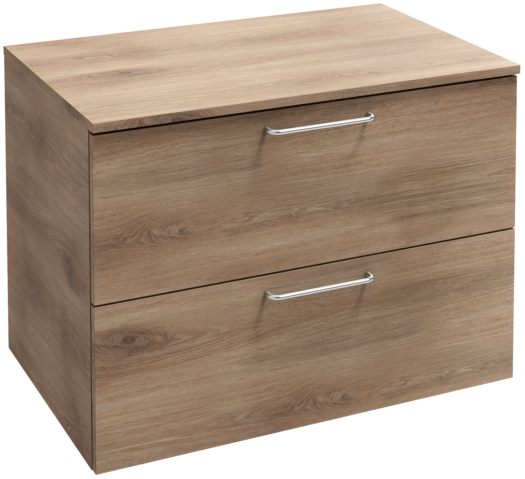 EB2548-R5-G1C Тумба 80 см, 2 ящика, хромированная ручка JACOB DELAFON ODÉON RIVE GAUCHE ODEON RIVE GAUCHE