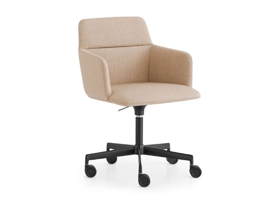 Стул с регулируемой высотой с колесами с подлокотниками Lapalma фольга ARCH-00054524