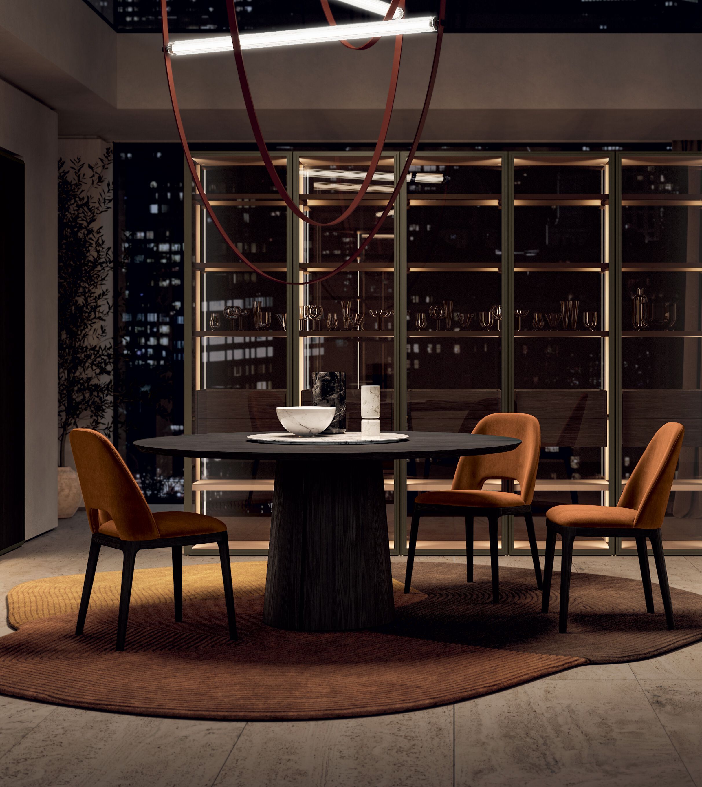 Мягкий стул из ткани Kico Living Complements ARCH-00150244 - Вид №2