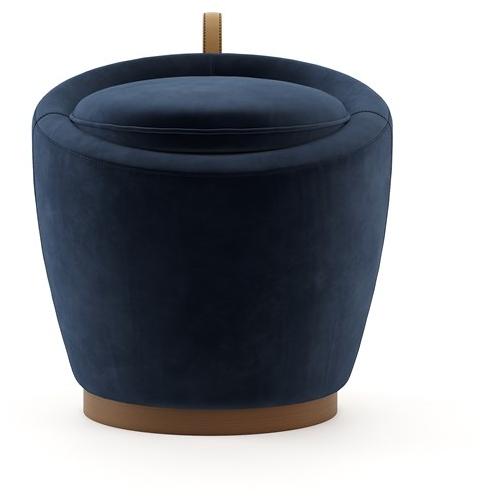 Domkapa Круглый бархатный пуф  Dkh10  - Вид №1