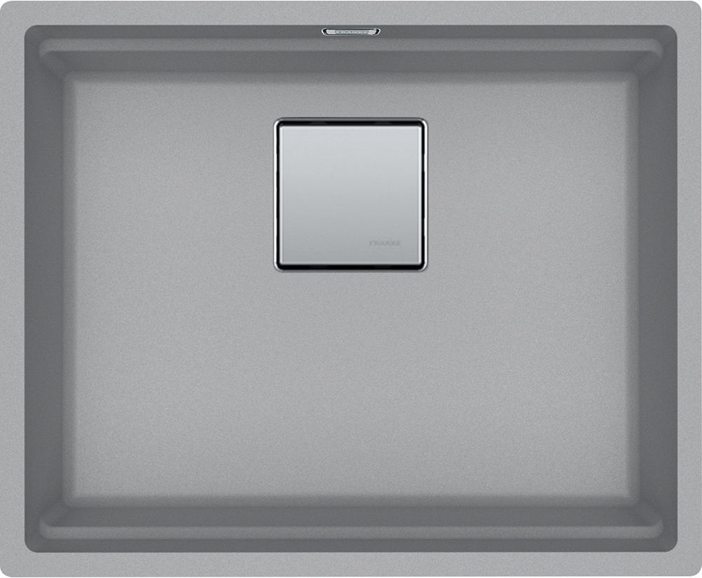 125.0512.507 Best, серия kubus, монтаж под столешницу, fragranite, мойка kng 110-52 серый камень Franke Franke Kubus 2 